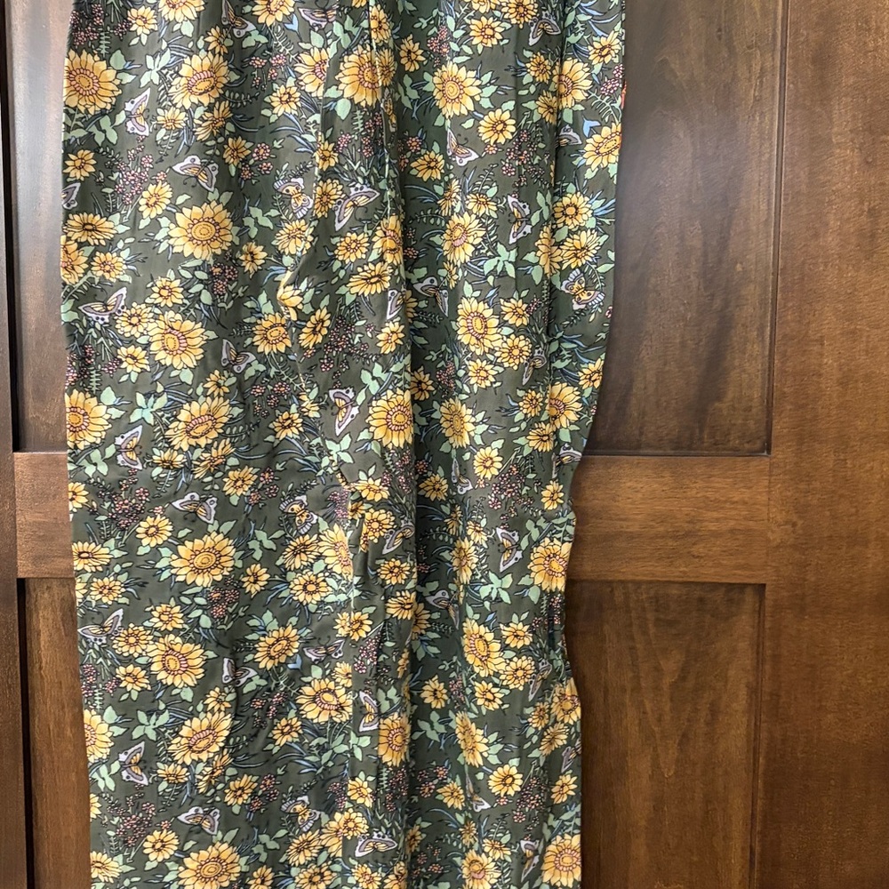 NATURAL LIFE Floral Wide Leg Pants - Multicolor - Picture 2 of 3
